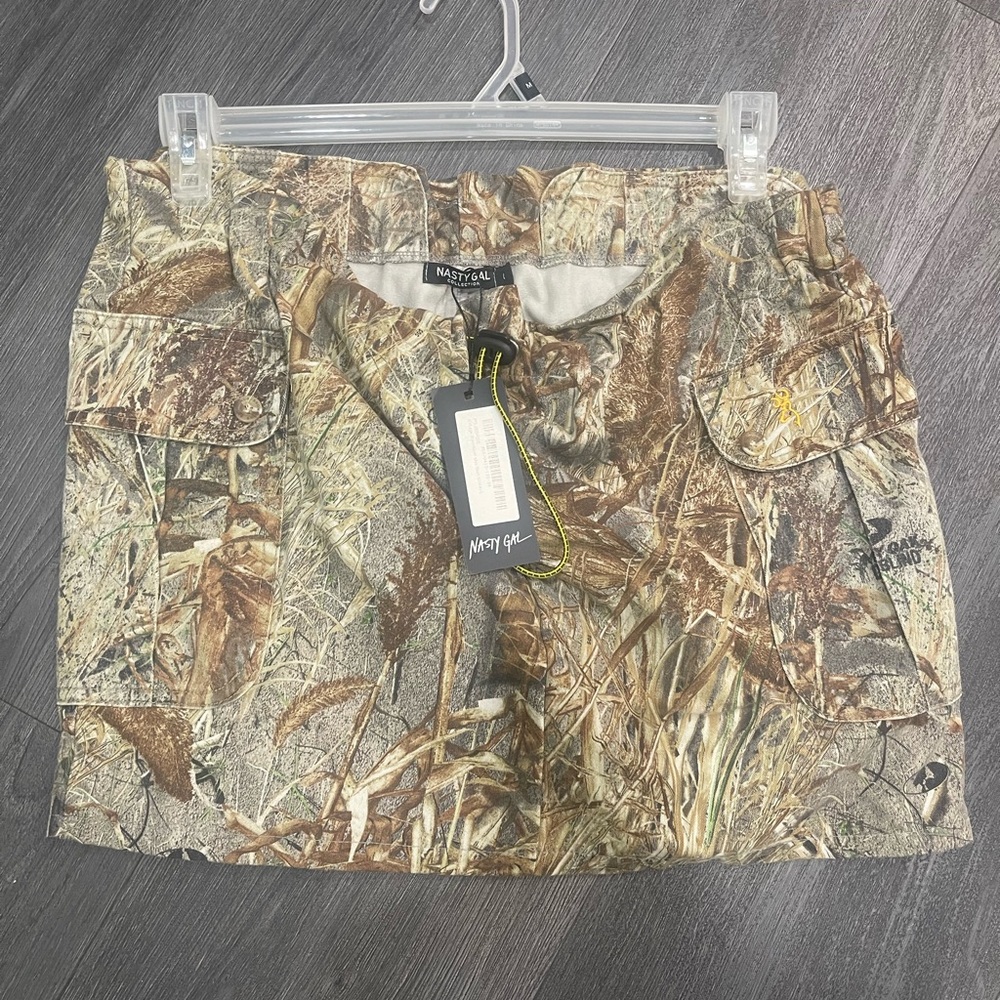 Nasty Gal Camouflage Skirt